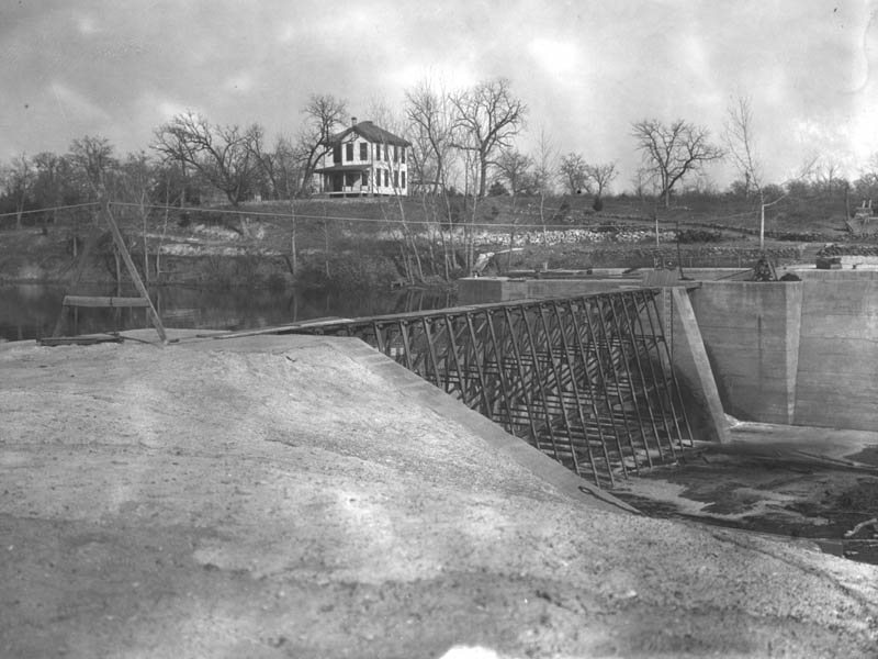 The Lock Keeper's house in 1916.
