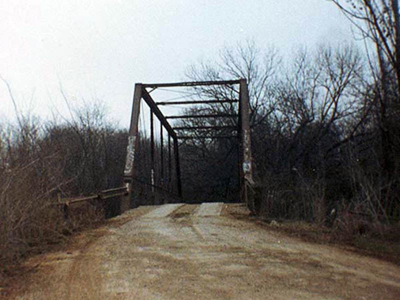 Goatman's Bridge in the 1980's