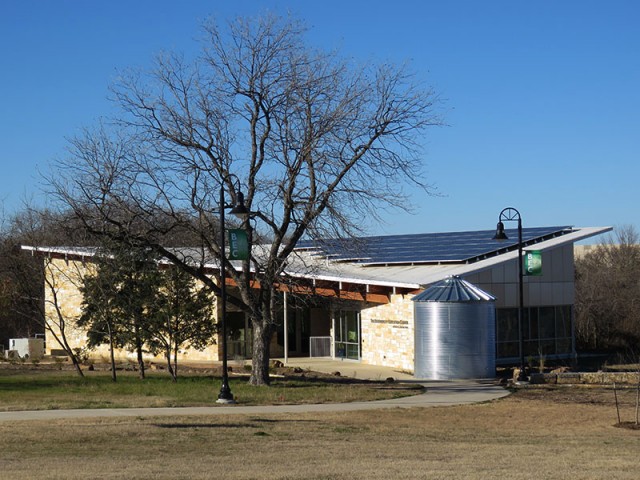 The Biodiversity Education Center at Coppell Nature Park.